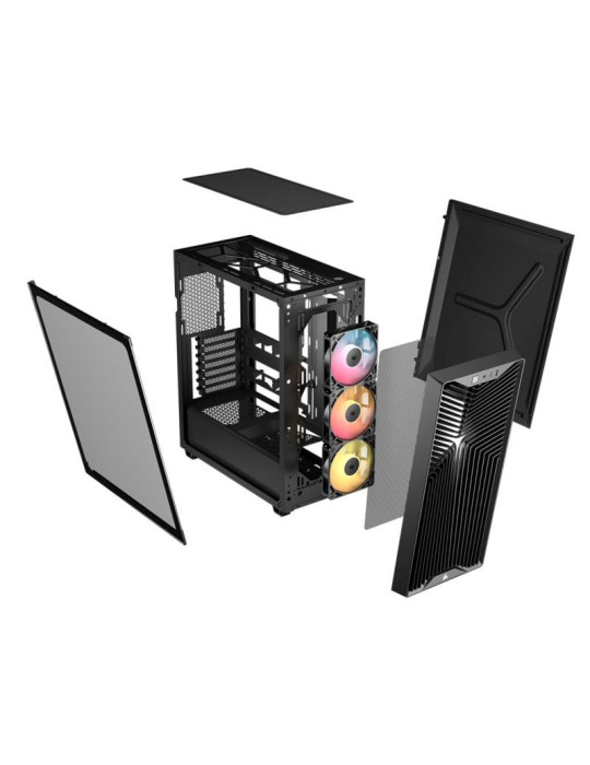 CORSAIR CORSAIR 3200D RS ARGB Mid-Tower PC Case, | DOTIRI