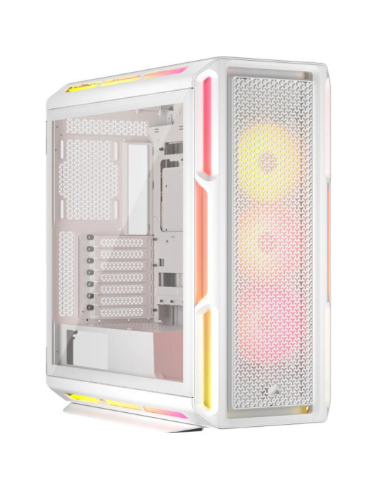 CORSAIR 5000T LX RGB Tempered Glass MT Blanc | DOTIRI