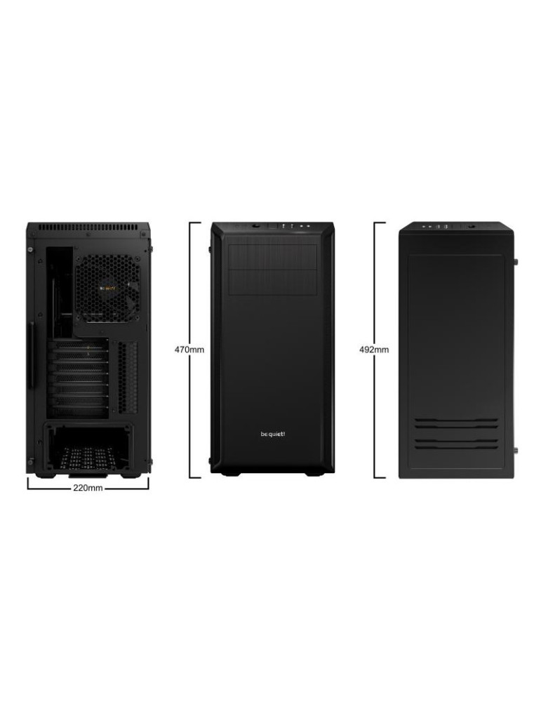 BE QUIET! PURE BASE 600 Window Black