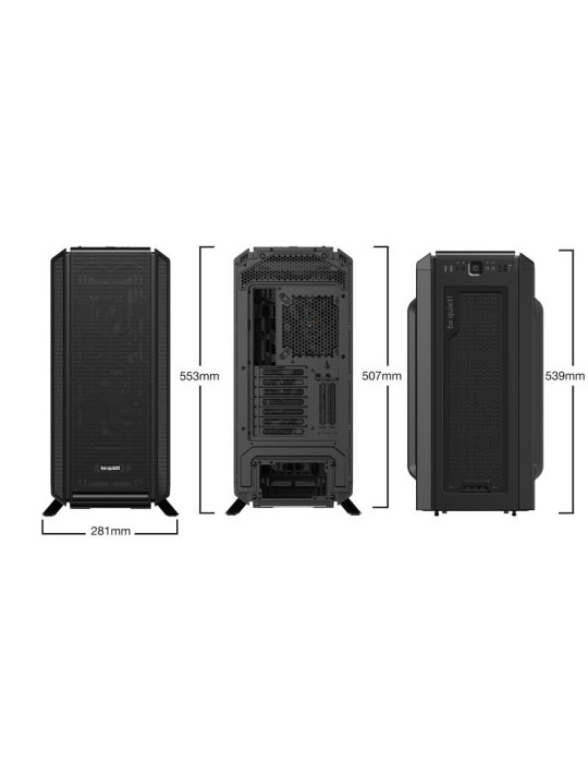 BE QUIET SILENT BASE 802 Black