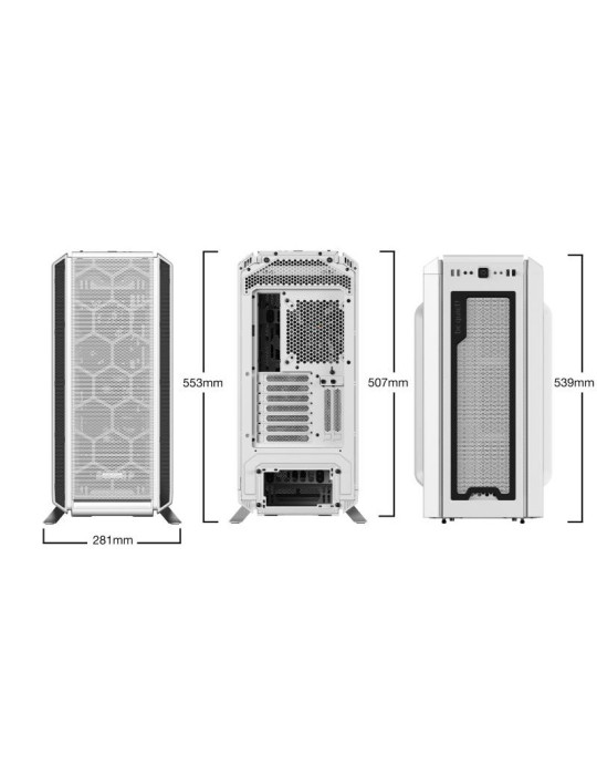 BE QUIET! SILENT BASE 802 White
