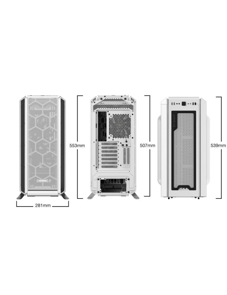 BE QUIET SILENT BASE 802 Window White