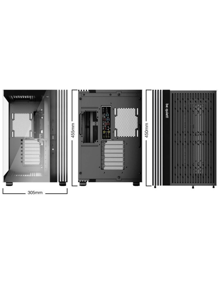 BE QUIET! LIGHT BASE 600 DX Black