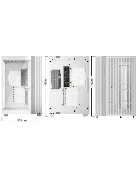 BE QUIET! LIGHT BASE 600 DX White