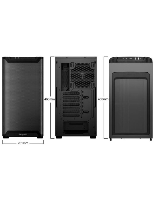 BE QUIET! PURE BASE 501 Airflow Black