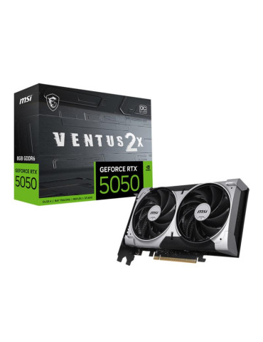 MSI GEFORCE RTX 5050 8G VENTUS 2X OC carte