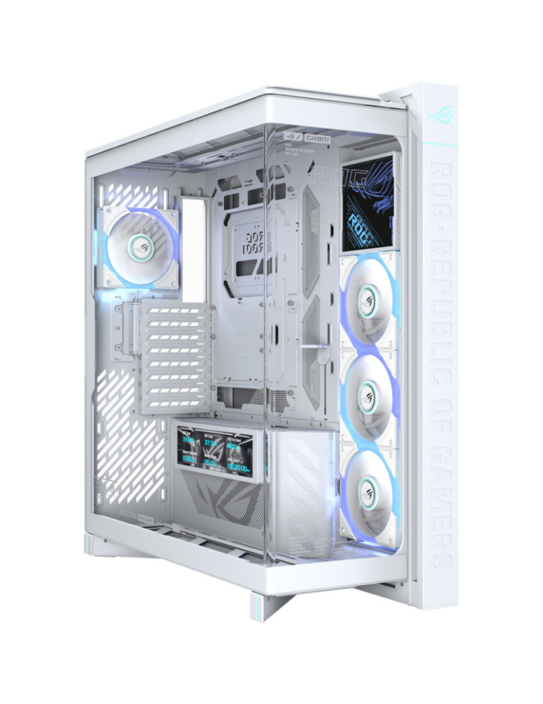 ASUS ROG CRONOX GR801 CURVE TG ARGB WHITE | DOTIRI