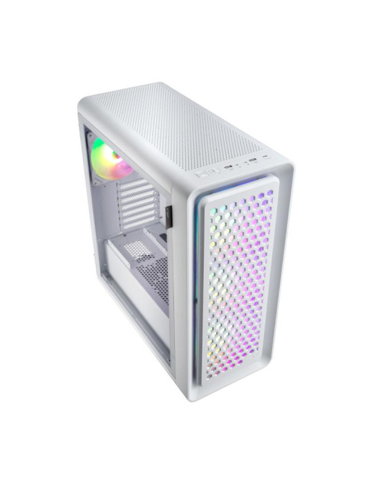 FSP (FORTRON) Boitier CUT593P PRENIUM White E-ATX | DOTIRI