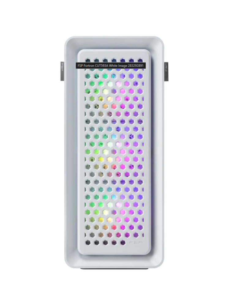FSP (FORTRON) Boitier CUT593A Blanc E-ATX | DOTIRI