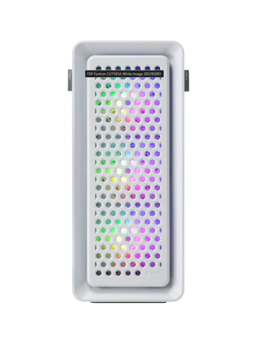 FSP (FORTRON) Boitier CUT593A Blanc E-ATX | DOTIRI