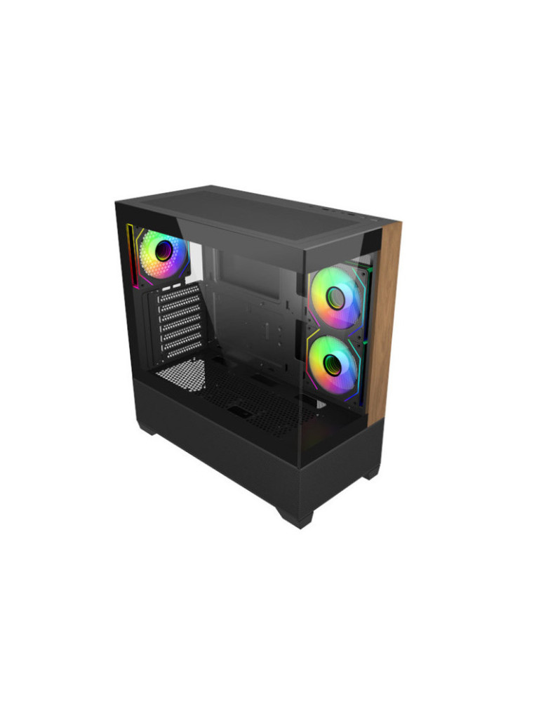COOLER MASTER Elite 690 Wood Black | DOTIRI
