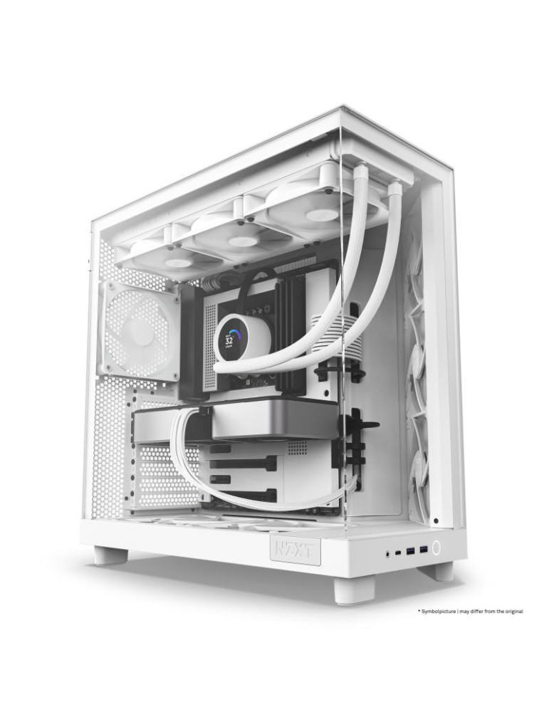 NZXT H6 Flow Whiteo | DOTIRI