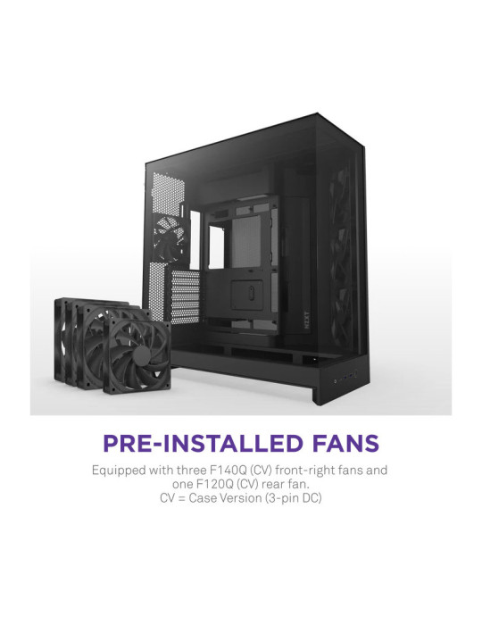 NZXT H9 Flow (2025) Dual-Chamber Mid-Tower Case | DOTIRI