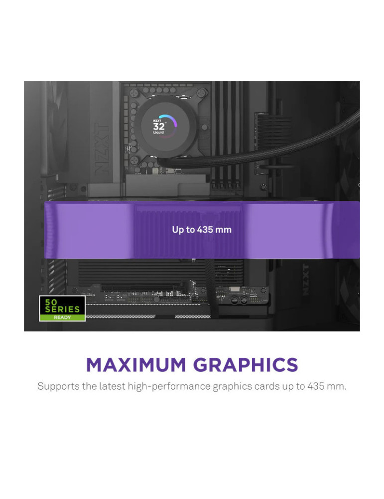 NZXT H9 Flow (2025) Dual-Chamber Mid-Tower Case | DOTIRI