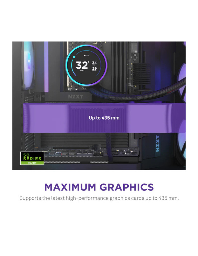NZXT H9 Flow RGB (CM-H92FB-R1) Dual-Chamber | DOTIRI