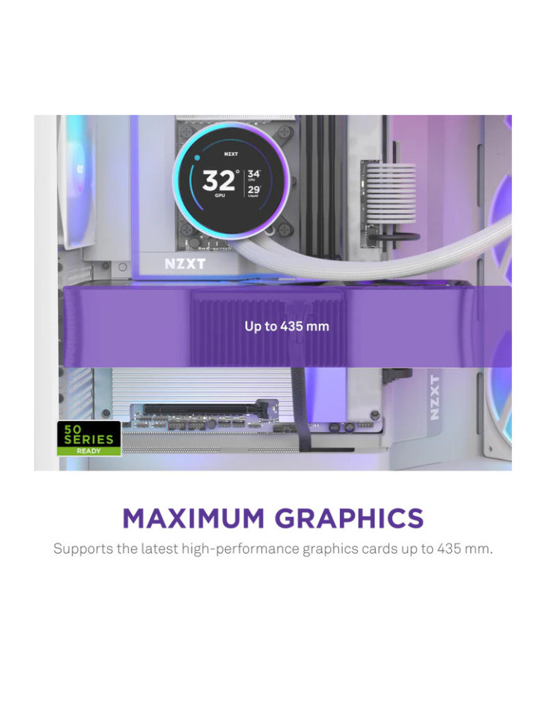 NZXT H9 Flow RGB+ All White | DOTIRI