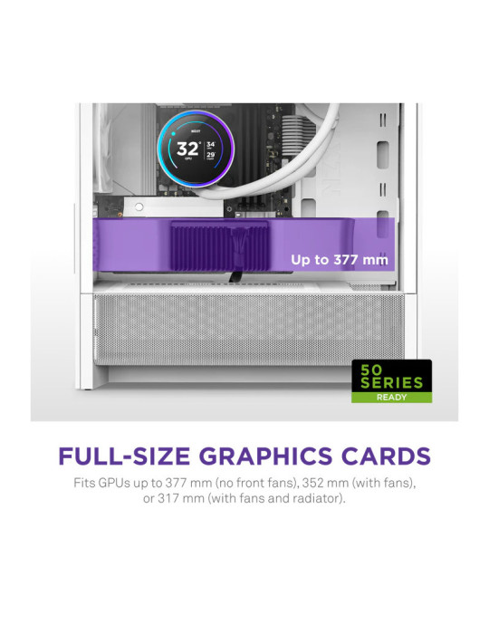 NZXT H3 Flow (2025) micro-ATX Mid-tower Case | DOTIRI