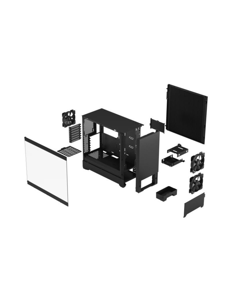 Fractal Design Pop Silent Black TG Clear Tint | DOTIRI