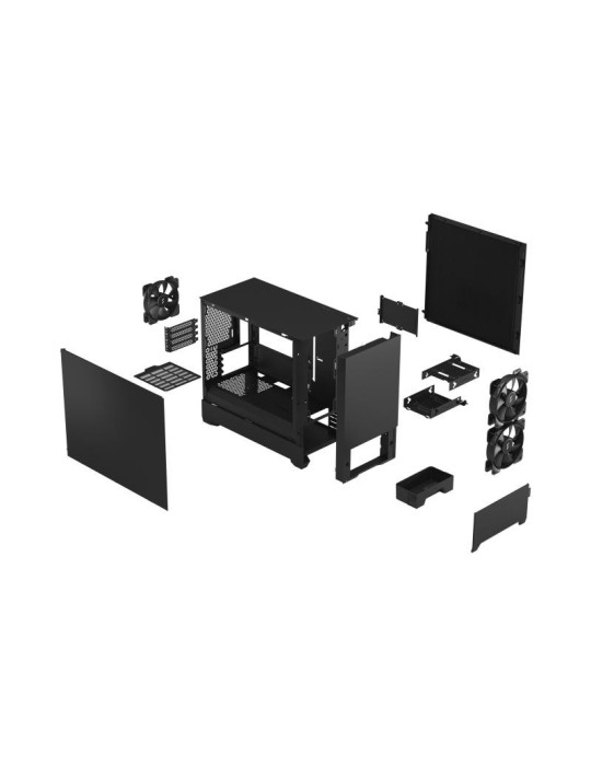 Fractal Design Pop Mini Silent Black Solid | DOTIRI
