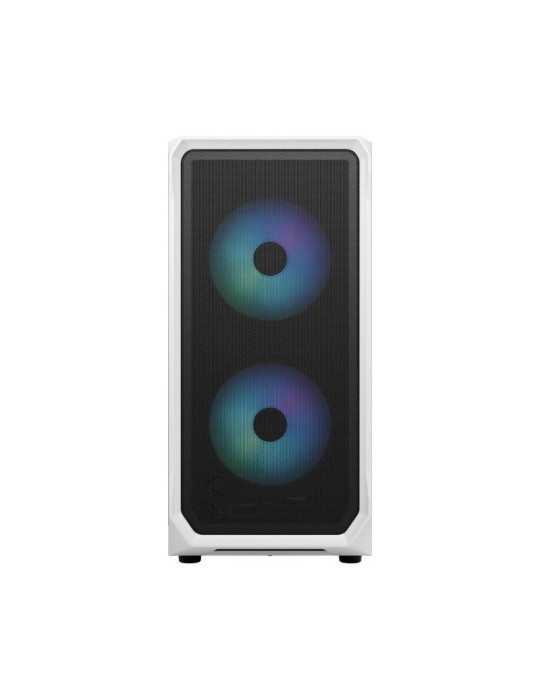 Fractal Design Focus 2 RGB White TG Clear Tint | DOTIRI