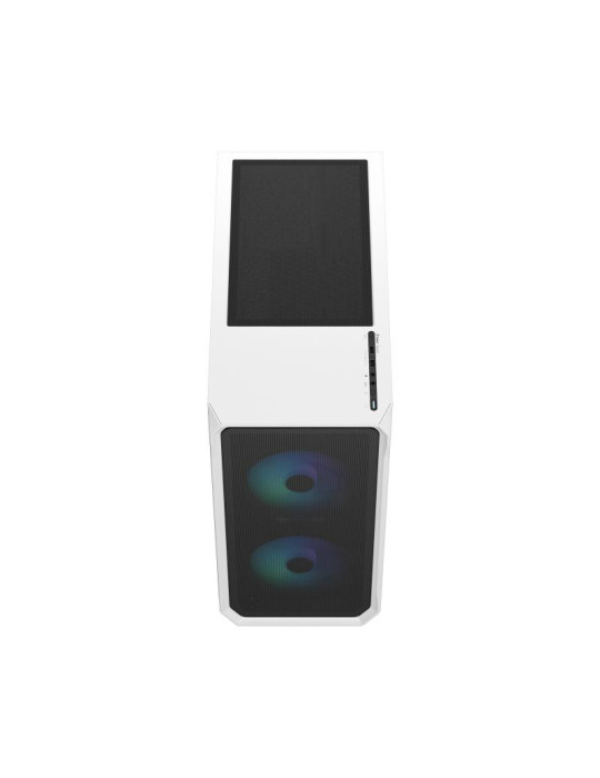 Fractal Design Focus 2 RGB White TG Clear Tint | DOTIRI