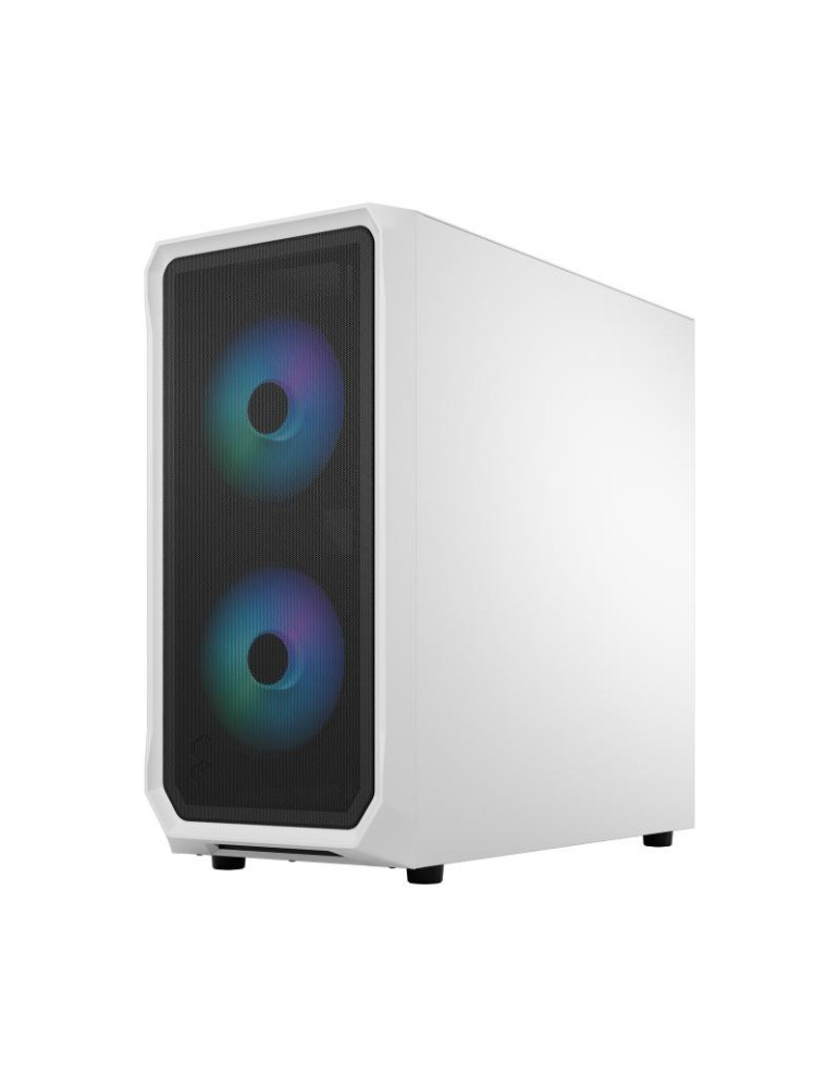 Fractal Design Focus 2 RGB White TG Clear Tint | DOTIRI
