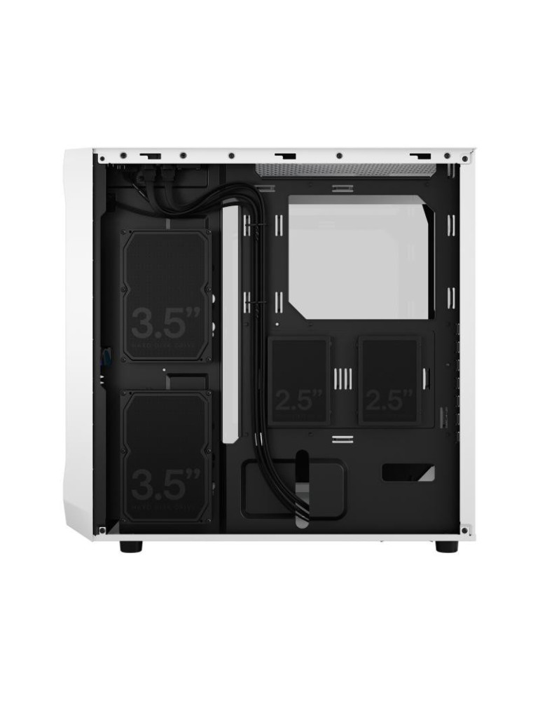 Fractal Design Focus 2 RGB White TG Clear Tint | DOTIRI