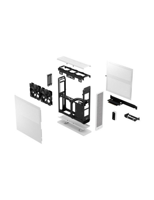 FRACTAL Ridge White mITX PCIe 4.0 | DOTIRI