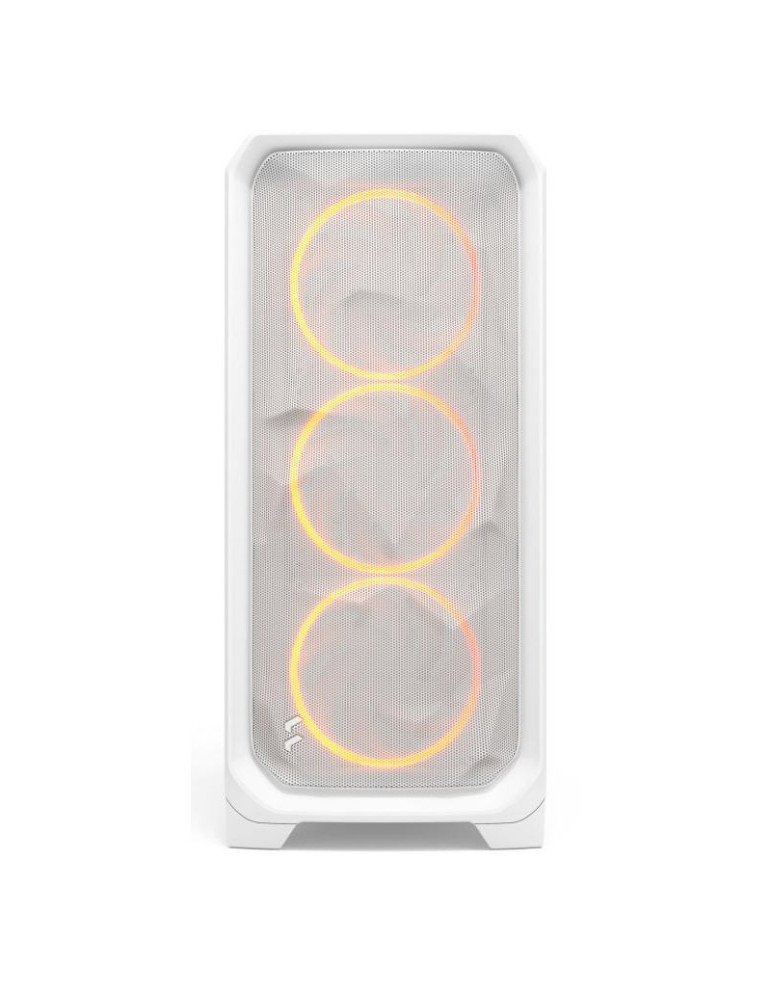 FRACTAL Meshify 3 White RGB TG Clear Tint | DOTIRI
