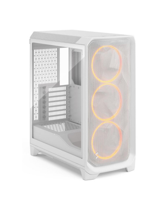 FRACTAL Meshify 3 White RGB TG Clear Tint | DOTIRI