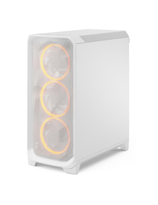 FRACTAL Meshify 3 White RGB TG Clear Tint | DOTIRI
