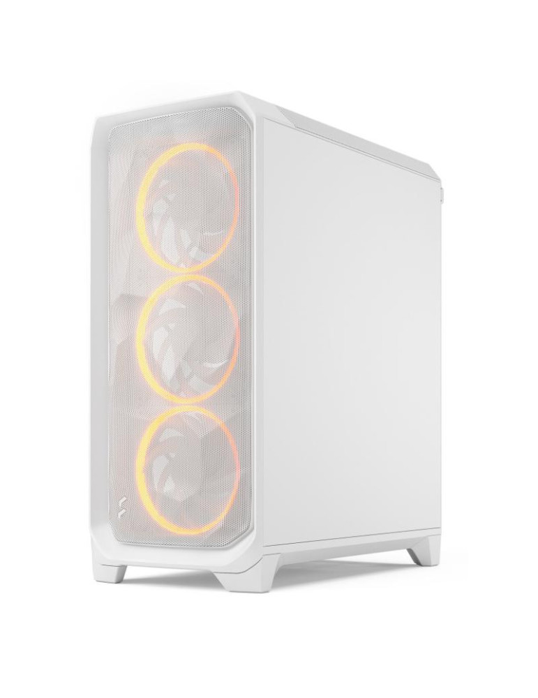 FRACTAL Meshify 3 White RGB TG Clear Tint | DOTIRI
