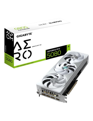 GIGABYTE GeForce RTX 5080 AERO OC SFF 16G Carte