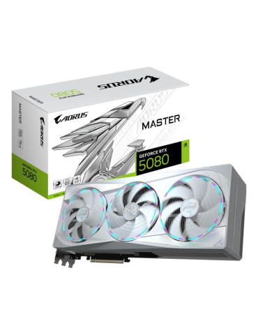 GIGABYTE AORUS GeForce RTX 5080 MASTER ICE 16G