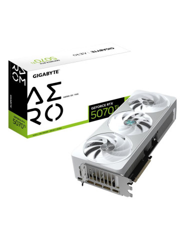 GIGABYTE GeForce RTX 5070 Ti AERO OC 16G Carte