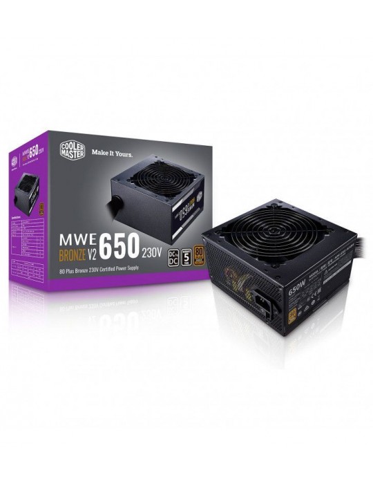 COOLER MASTER MWE 650W V2 - 80+ BRONZE - 650 WATTS