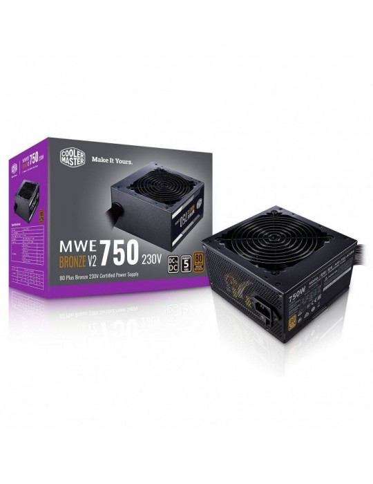 COOLER MASTER MWE 750W V2 - 80+ BRONZE - 750 WATTS