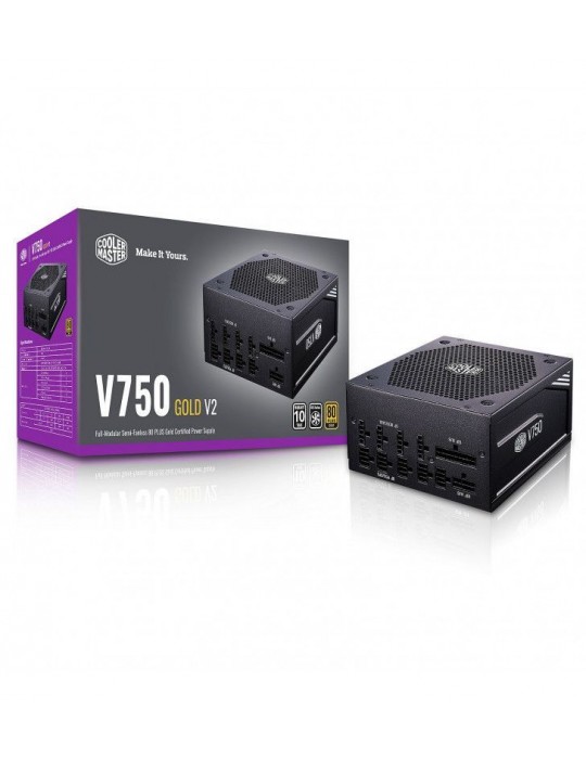 COOLER MASTER V750 Gold V2 - 80+ GOLD - 750 WATTS