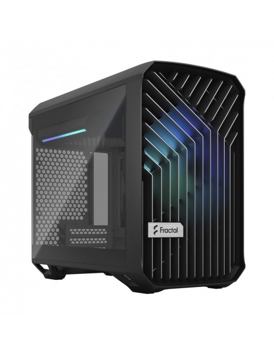 FRACTAL DESIGN Torrent Nano RGB Black TG Light Tint