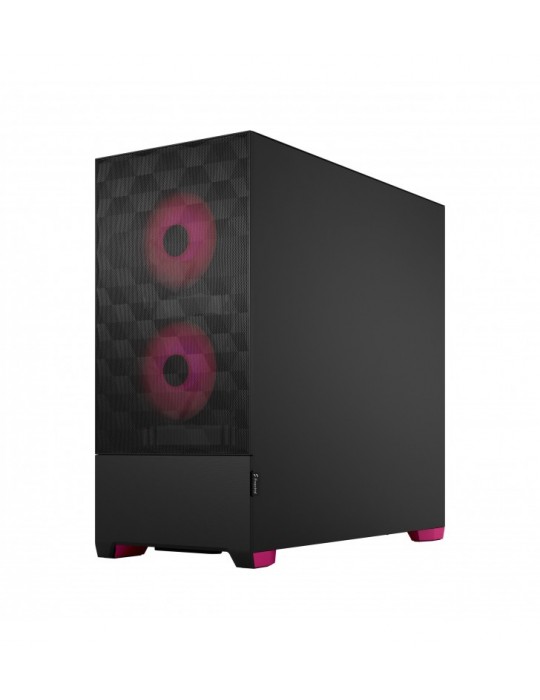 Fractal Design Pop Air RGB Magenta Core TG Clear Tint