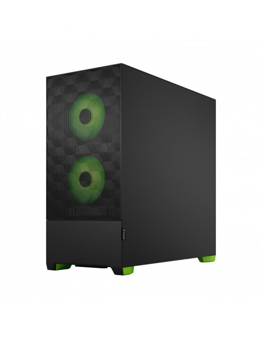 Fractal Design Pop Air RGB Green Core TG Clear Tint