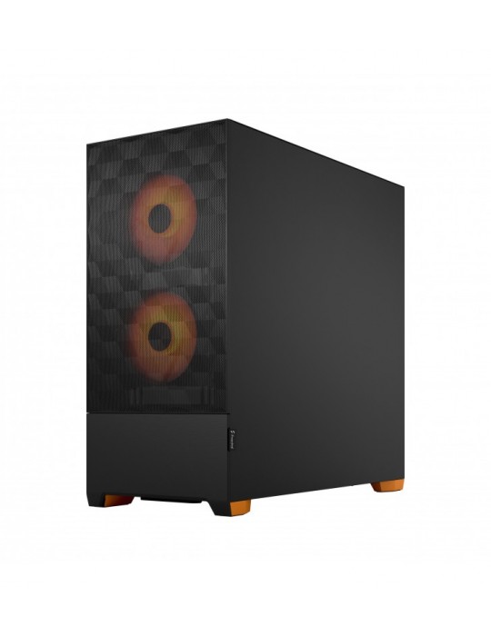 Fractal Design Pop Air RGB Orange Core TG Clear Tint