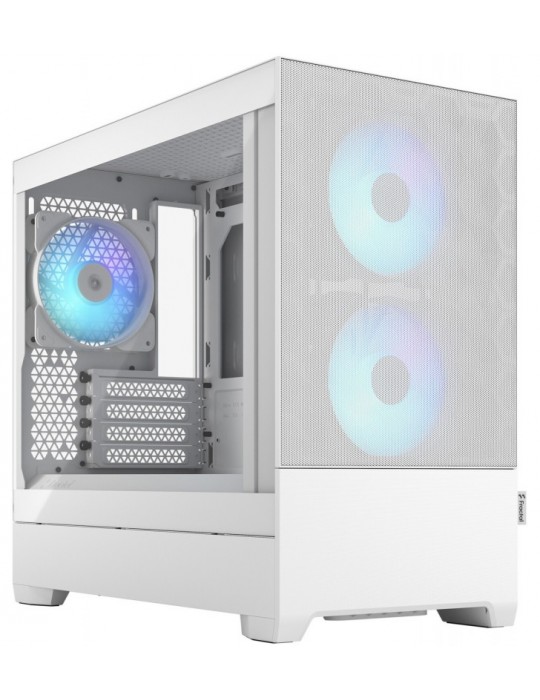 Fractal Design Pop Silent White TG Clear Tint