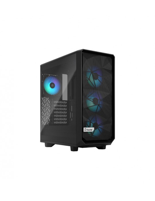 FRACTAL DESIGN AB  Meshify 2 Compact Lite RGB Black TG Light tint