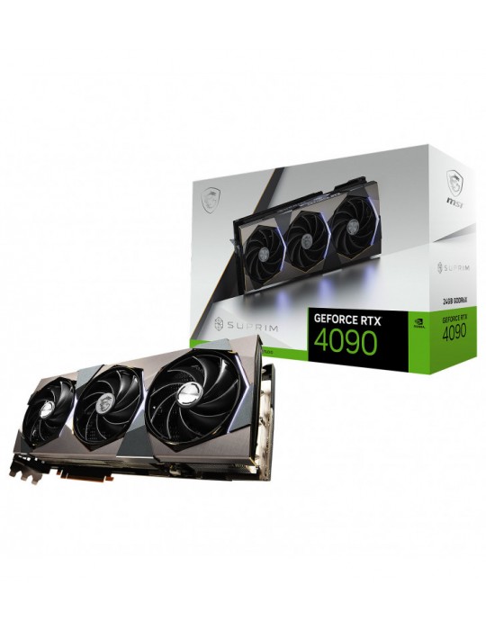 MSI GeForce RTX 4090 SUPRIM X 24G NVIDIA 24 Go GDDR6X