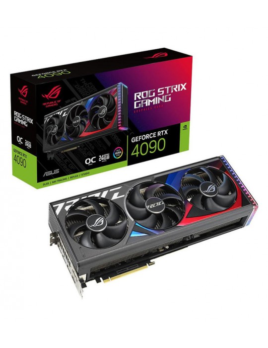 ASUS ROG -STRIX-RTX4090-O24G-GAMING NVIDIA GeForce RTX 4090 24 Go GDDR6X