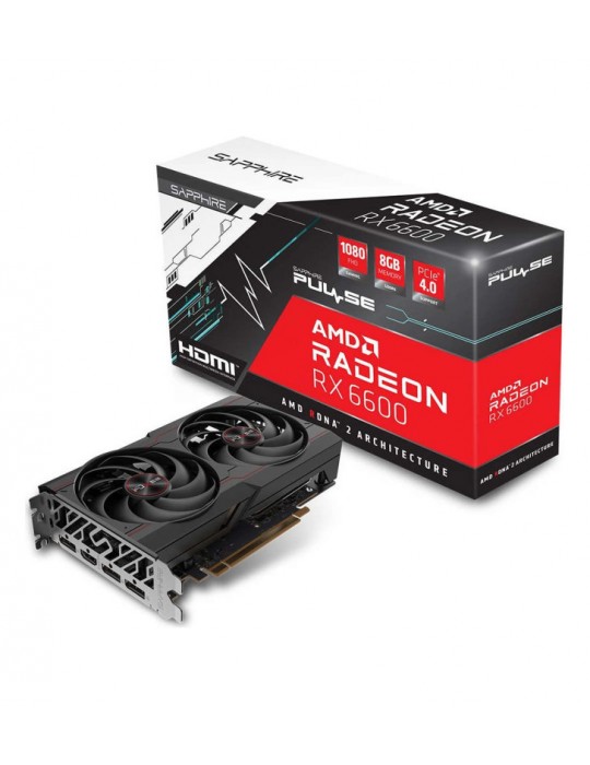 SAPPHIRE PULSE AMD RADEON RX 6600 GAMING 8GB