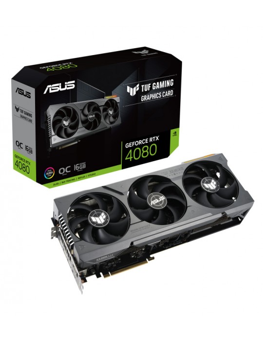 ASUS TUF Gaming TUF-RTX4080-16G-GAMING NVIDIA GeForce RTX 4080 16 Go GDDR6X