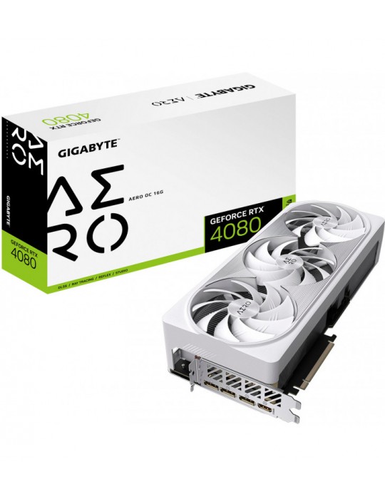 Gigabyte GeForce RTX 4080 16GB AERO OC NVIDIA 16 Go GDDR6X