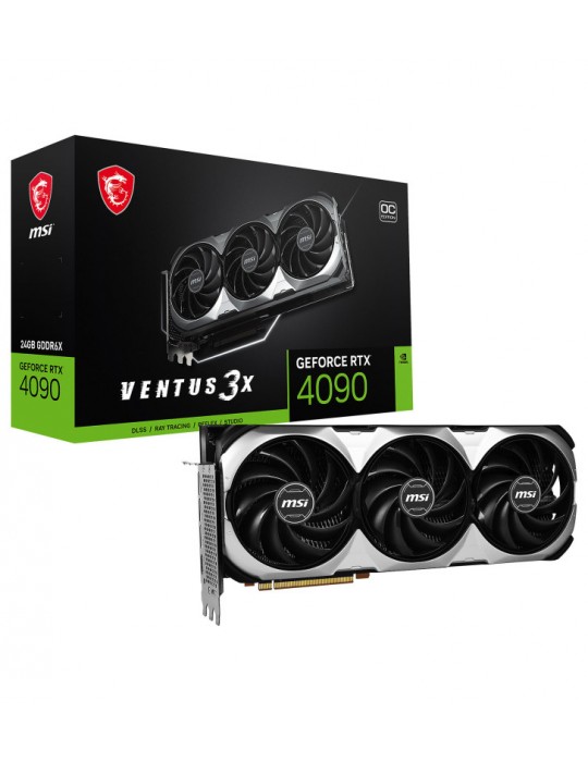 MSI GeForce RTX 4090 VENTUS 3X 24G NVIDIA 24 Go GDDR6X